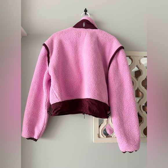 FP Movement by Free People Pink and Brown Ski Jacket - Picture 9 of 10